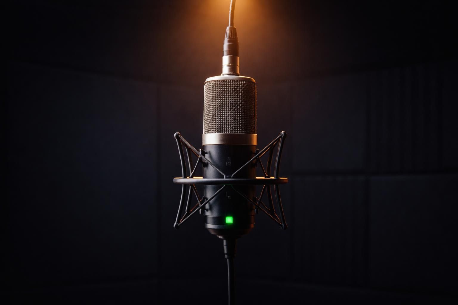 Recording studio microphone